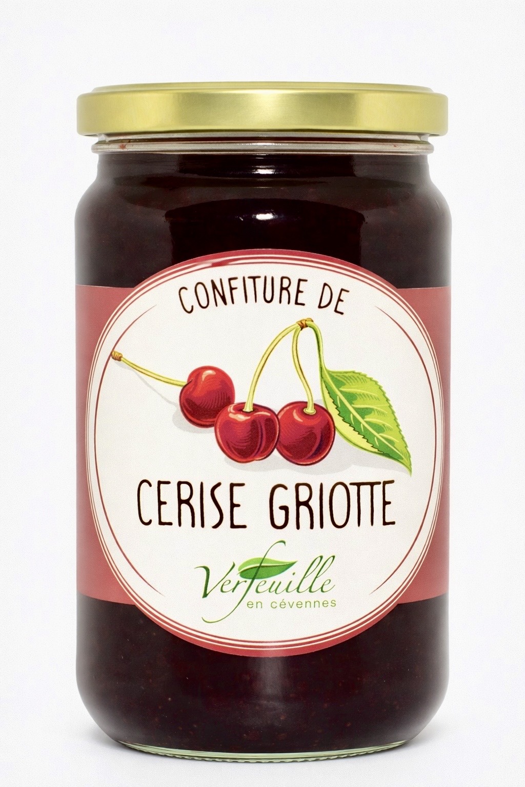 Confiture de cerise griotte